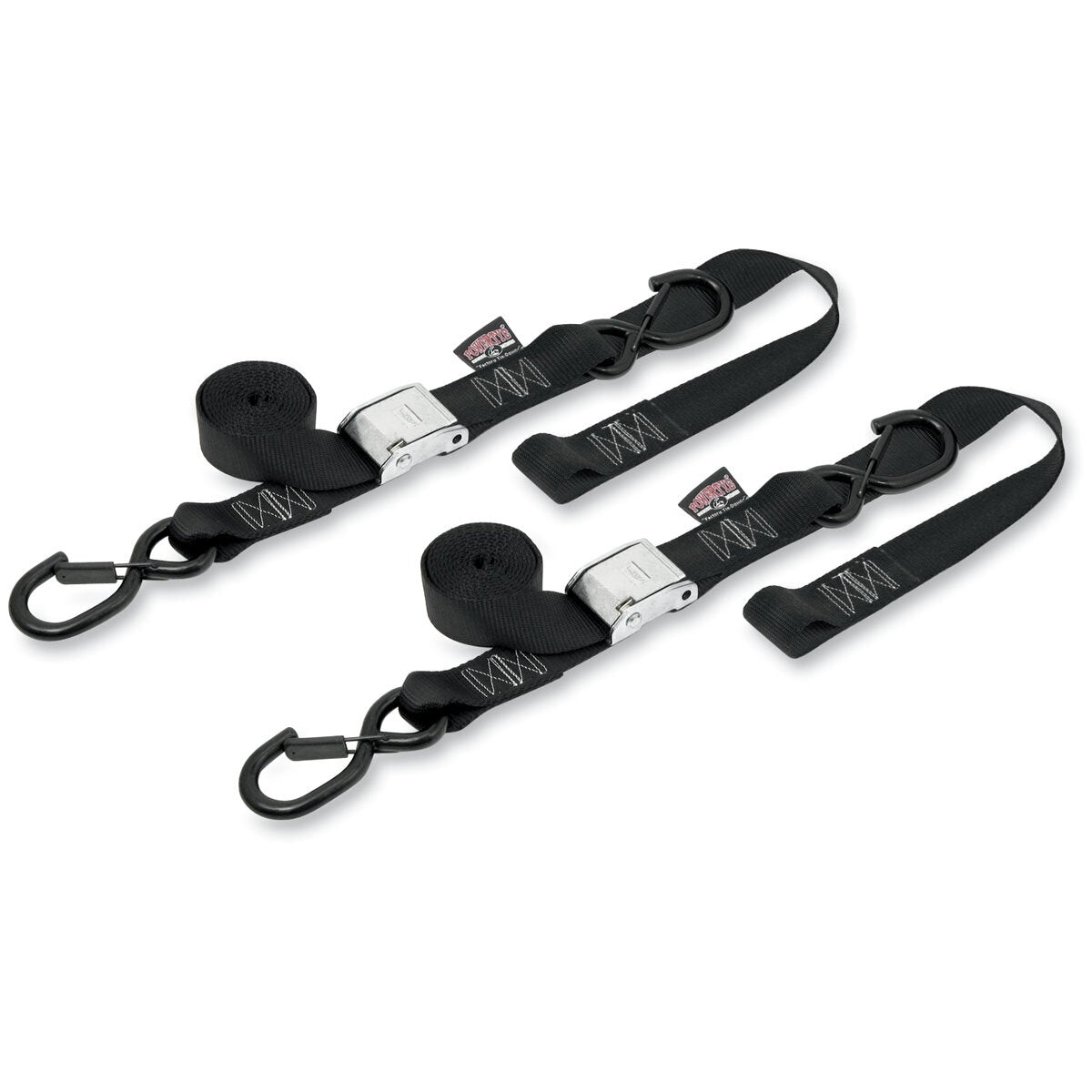 Powertye 1.5 in × 6 ft Cam-Buckle Soft-Tye Tie-Downs