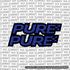 Pure Fork Tube Decal