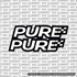 Pure Fork Tube Decal