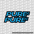 Pure Fork Tube Decal