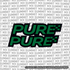 Pure Fork Tube Decal