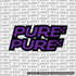 Pure Fork Tube Decal