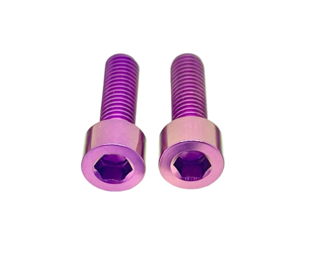Titanium 20mm caliper bolts — color option