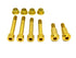 Titanium Rear Suspension/ Linkage Bolt Kit for Surron LBX & Segway X260