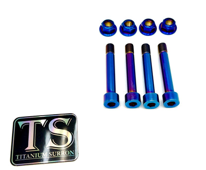 Titanium Rear Suspension/ Linkage  Bolt Kit for E-Ride Pro