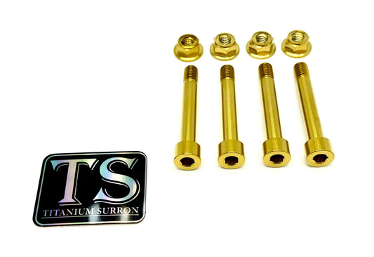 Titanium Rear Suspension/ Linkage  Bolt Kit for E-Ride Pro