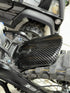 Carbon fiber rear fender wrap on Sur-Ron Light Bee