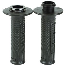 Renthal Ultra-Tacky Tapered Half Waffle MX R-Works Lock-On Grips
