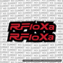 RFloXa Fork Tube Decal
