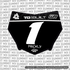Ridgeline Number Plate Decal