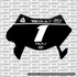 Ridgeline Decal for Ultra Bee Number Plate