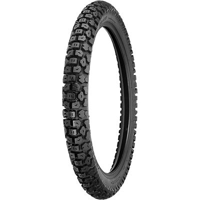 Shinko 244 dual sport tire 2.75x19 for OEM Surron rim, tread view