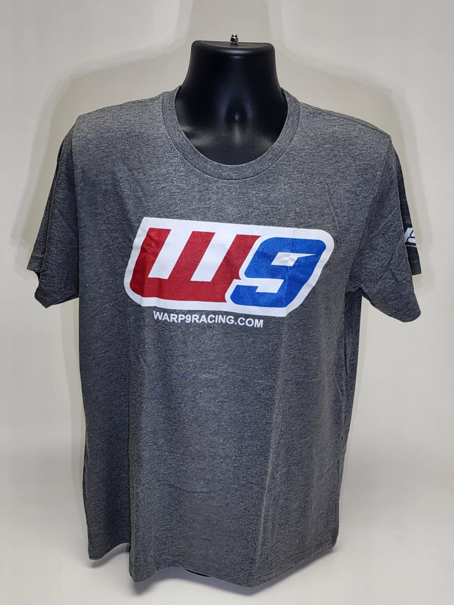 Warp 9 Grey Heather Logo T-Shirt