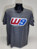 Warp 9 Grey Heather Logo T-Shirt