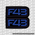 Sirris "F43" Fork Decal