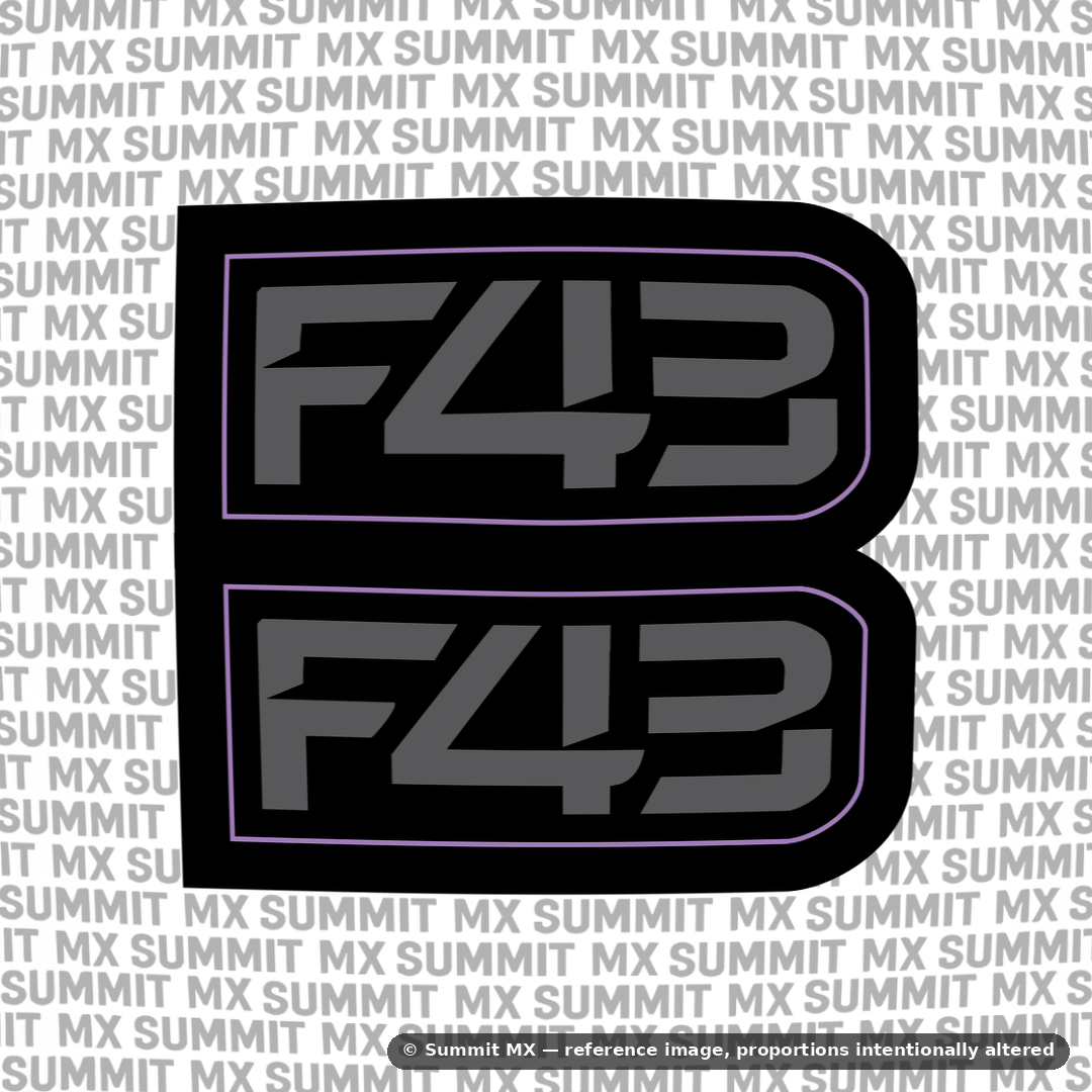 Sirris "F43" Fork Decal