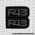 Sirris "F43" Fork Decal