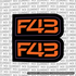 Sirris "F43" Fork Decal