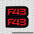 Sirris "F43" Fork Decal