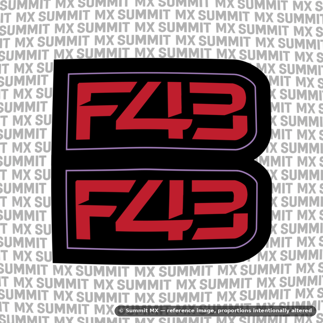 Sirris "F43" Fork Decal