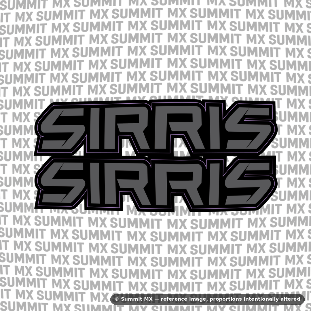 Sirris Fork Tube Decal