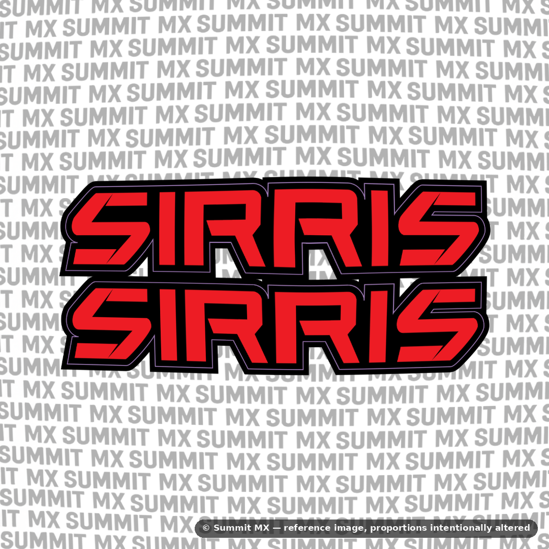 Sirris Fork Tube Decal