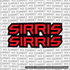 Sirris Fork Tube Decal