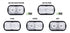 Headlight lens beam pattern options Driving Flood Fog and Spot