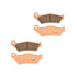 Copper sintered brake pads for Stark Varg — detail view