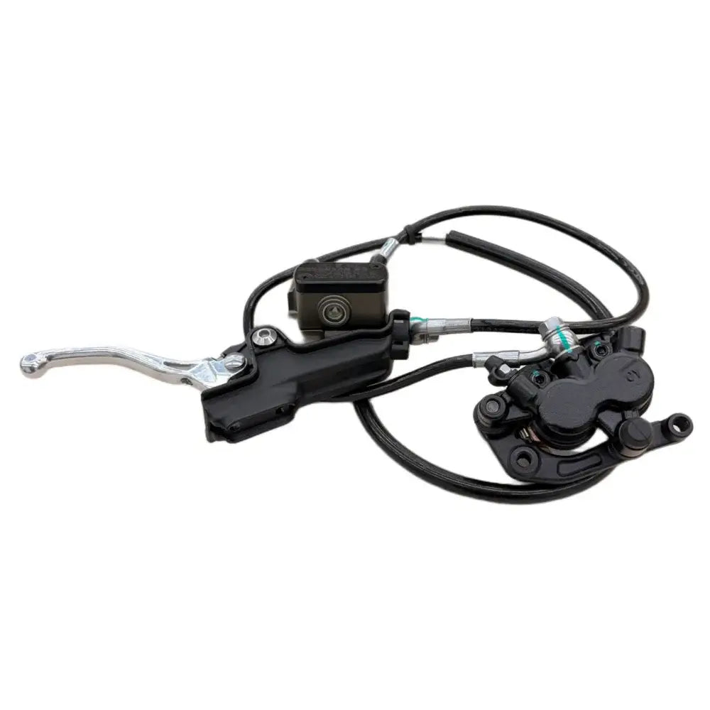 Front brake assembly for Surron Ultra Bee — detail view