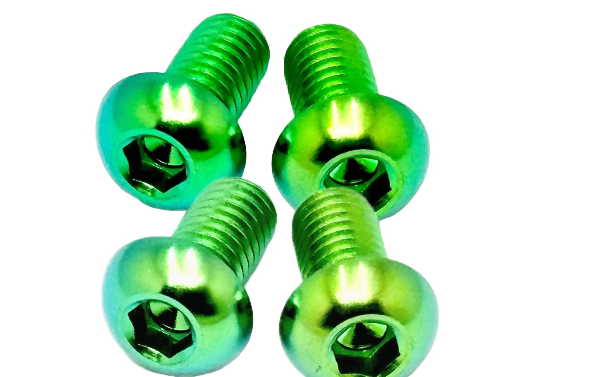 Titanium controller mount bolts for e-moto — color option