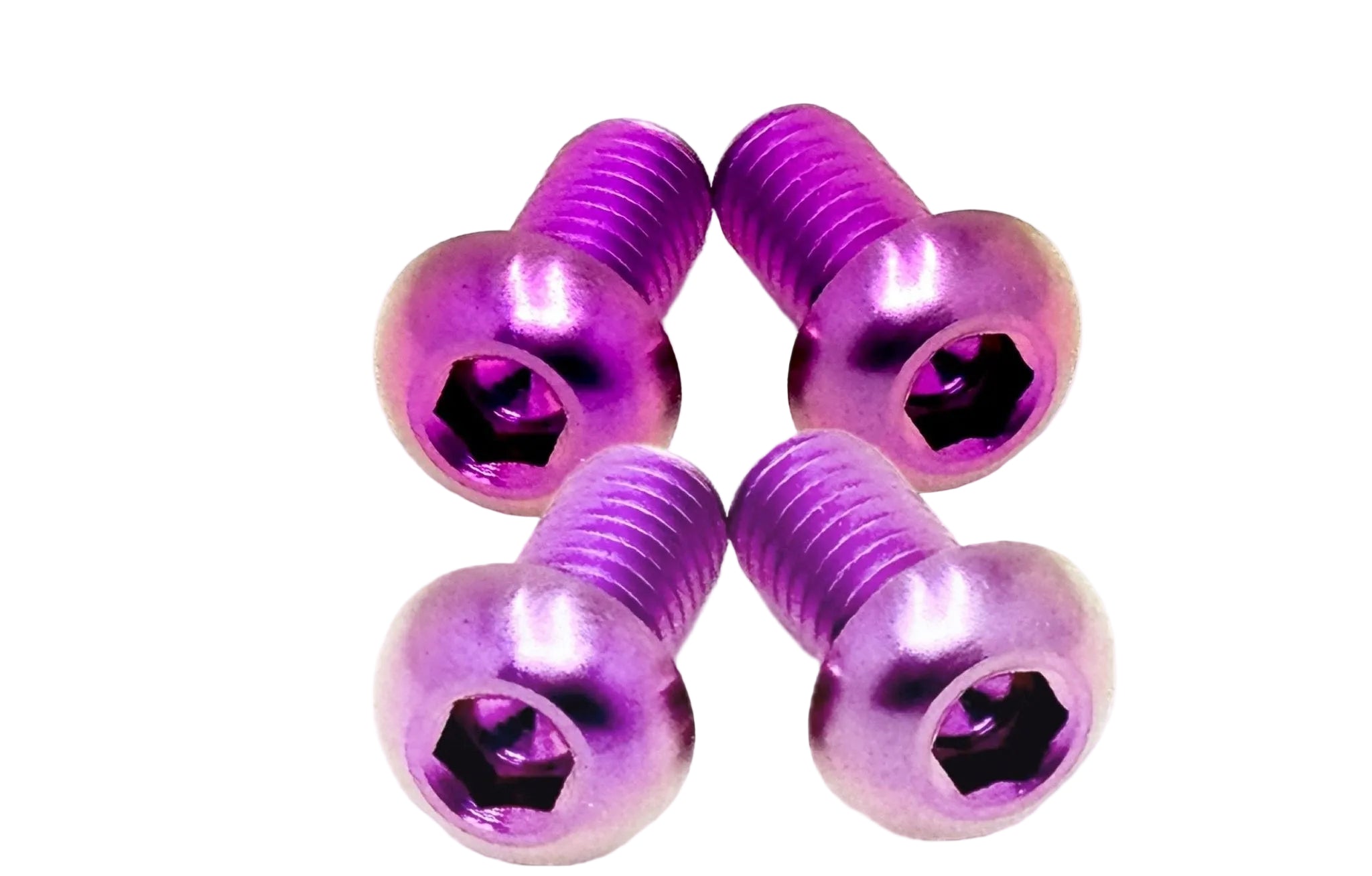 Titanium controller mount bolts for e-moto — color option