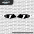 Pre-Designed Surron LBX/E-Ride Pro Side Fender Decals