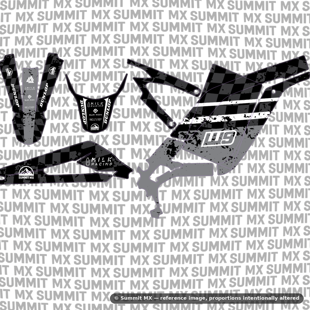 Pre-Designed Surron LBX Graphics Kit