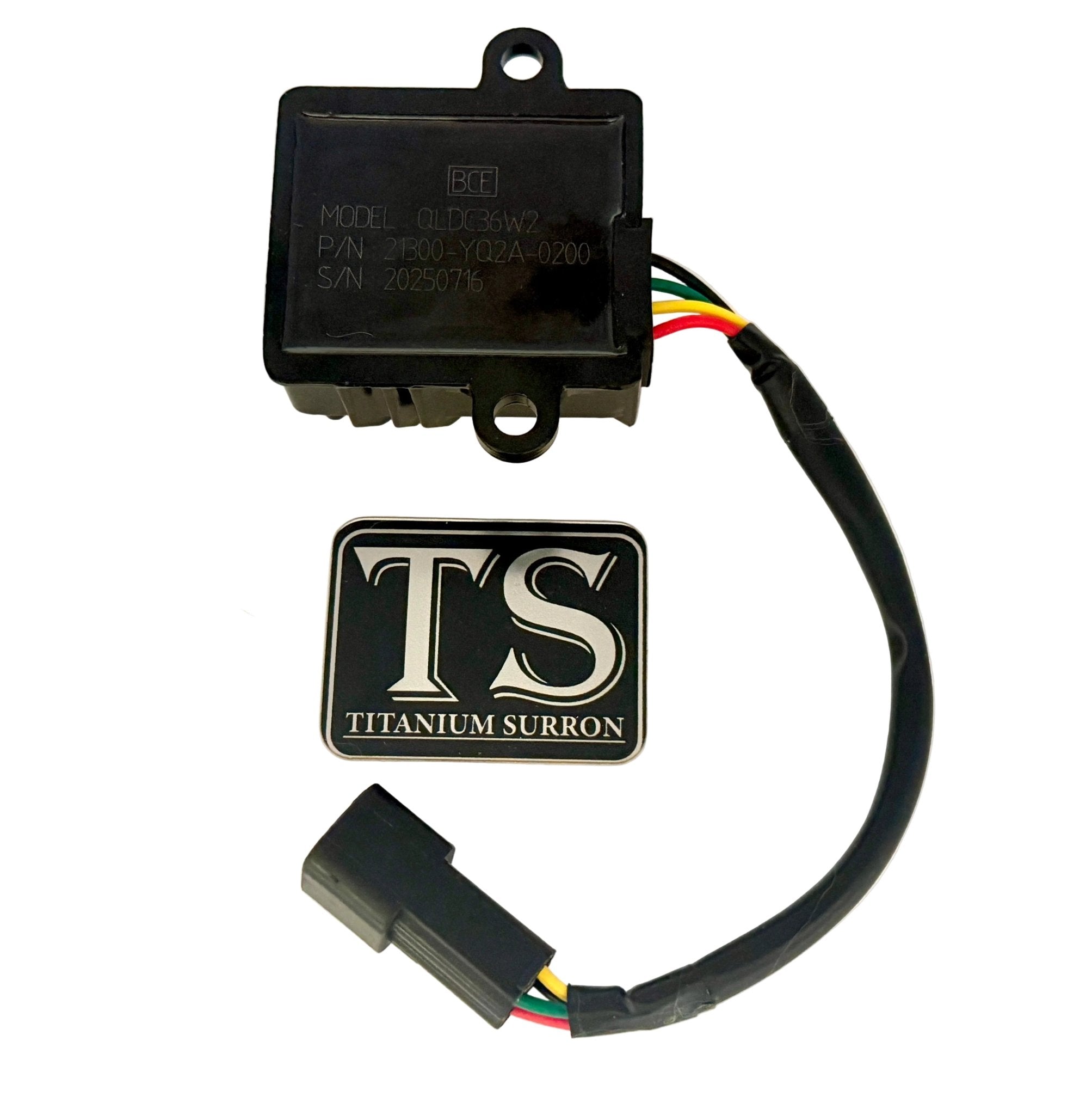 OEM 12V DC converter for Surron LBX — variant comparison