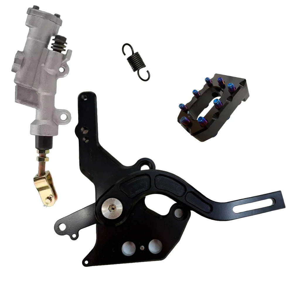 YZ250 foot brake master cylinder — clevis detail