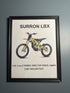 Surron LBX Framed Poster