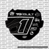 Switchback Decal for ODI Number Plate