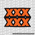 Talaria X3 "XXX" Fork Tube Decal