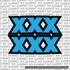 Talaria X3 "XXX" Fork Tube Decal