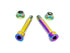 Titanium Rear Shock Mount Hardware (4 Pieces) Altis Sigma
