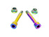 Titanium Rear Shock Mount Hardware (4 Pieces) Talaria XXX