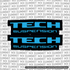 Tech Fork Tube Decal