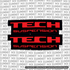 Tech Fork Tube Decal