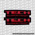 Tech Fork Tube Decal