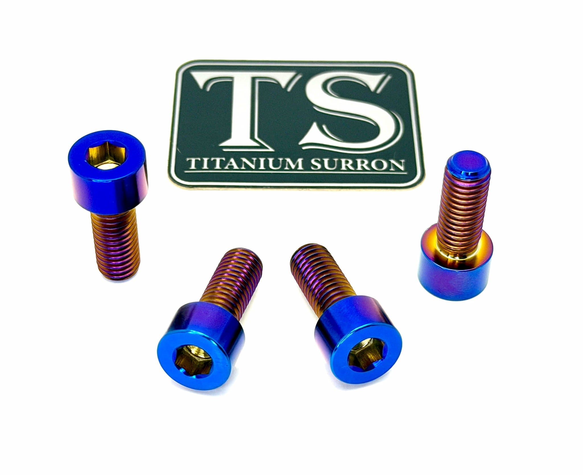Titanium Axle Pinch Bolts for E-moto Forks