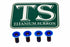 Titanium Baja Designs Headlight Cover Plate Bolts (4)