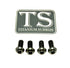 Titanium Controller Mount Bolts for E-moto