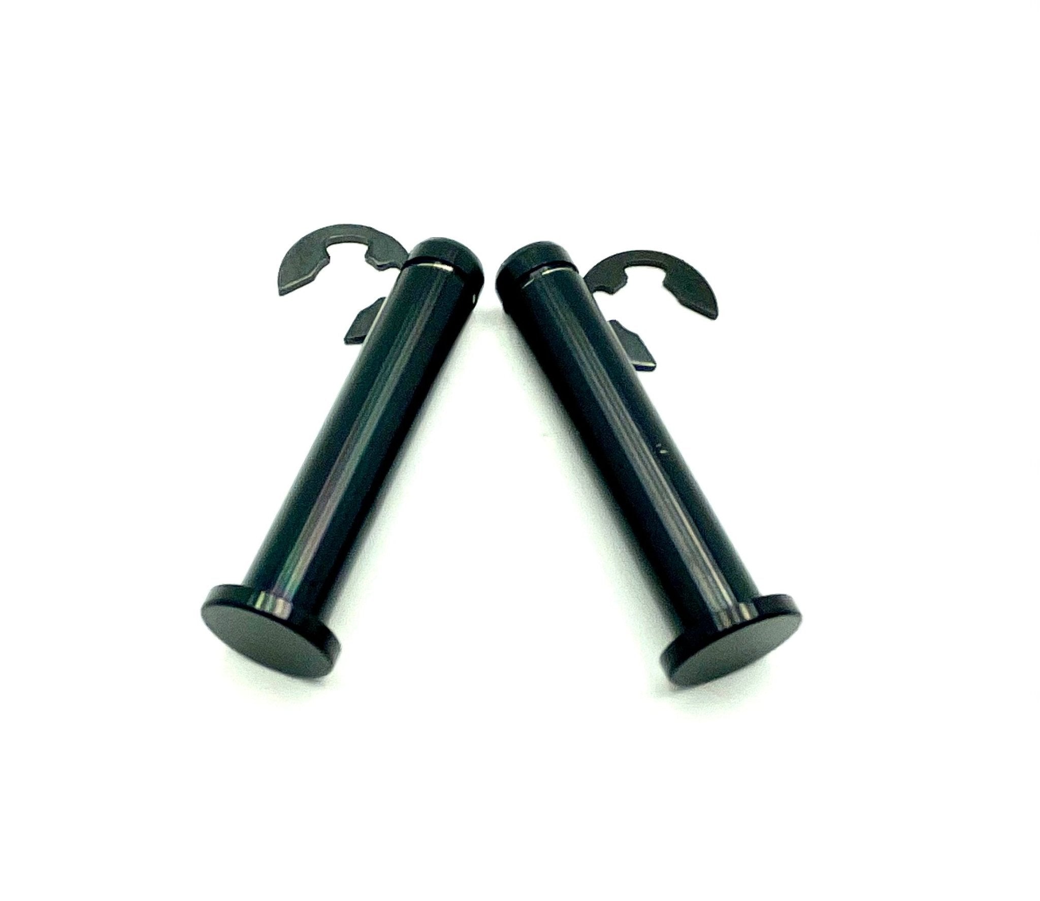 Titanium battery lid pins — color option