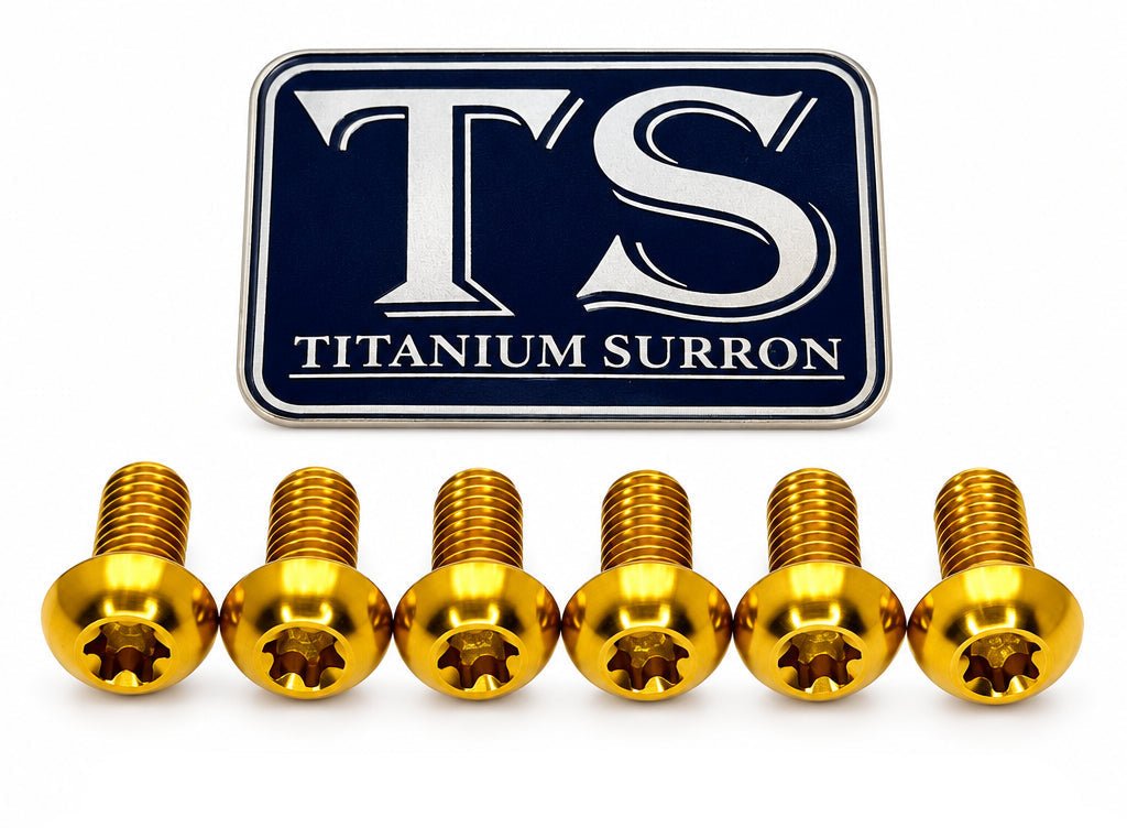 Titanium Bolts for Fork Plastics/ Guards (Most Forks)
